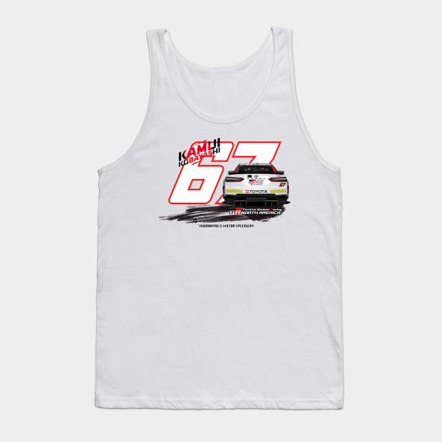 Kamui Kobayashi 23XI Gazoo Racing Tank Top by art.Hamdan